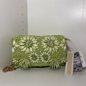 COPY - Viral green beaded bag made in India